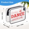 Dance Gifts Dancer Makeup Bag Dance Recital Gifts for Girls