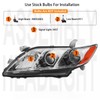 2PCS Headlights Assembly For 2007 2008 2009 Toyota Camry CE