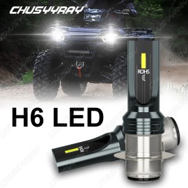 CHUSYYRAY Xenon LED Hyper H6 Headlight Bulbs Lights For Yamaha Grizzly 660 2002-2006 Bulb
