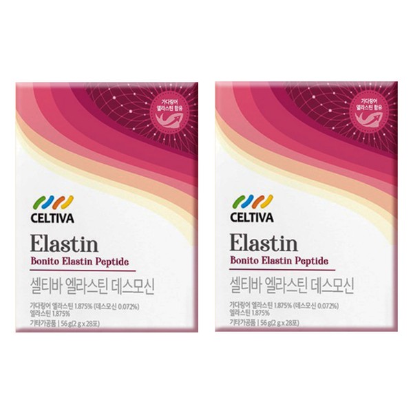 Celtiva Elastin Desmosin 2g 28 packets x 2 / 셀티바 엘라스틴 데스모신 2g 28포 x 2개