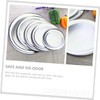 Operitacx Metal Pizza Pan Heat Resistant Oven Tray Durable Non