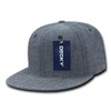 DECKY Washed Denim Snapback, Blue