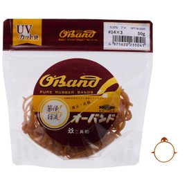 Rubber Band Spring #14 < 1.8 oz (50 g) Transparent Bag > American Color, Small Packing, Rubber Band, Kyowa, Hook and Bundle, Wire Bundling, Wire Cord Bundling, Binding Rubber Band