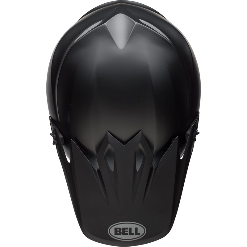 Bell MX-9 MIPS Equipped Motorcycle Helmet (Solid Matte Black, Large)
