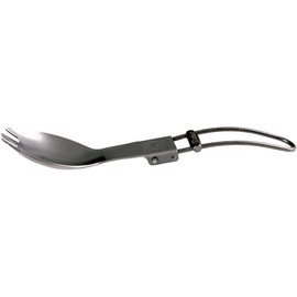 NORDISK 119025 Outdoor Titanium Folding Lightweight Tipped Spoon
