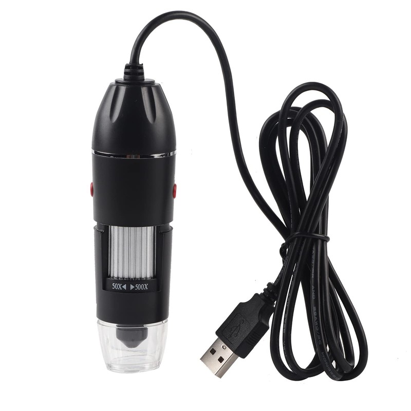 Digital Microscope WiFi USB 500X Microscope Magnifier Handheld 500X Magnification