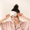 Francfranc Silk Eye Mask Pink