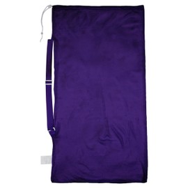 Champion Sports MB25PR Mesh Equipment Bag w/Shoulder Strap Purple
