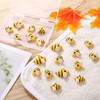CCOZN 40 Pieces Tiny Resin Bees,Tiny Resin Garden Bumblebees Embellishment