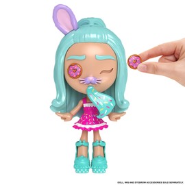 Lotta Looks Mattel Cookie Swirl Donut Bunny Mood Pack with Plug/Play Pieces for Children, Multicolor