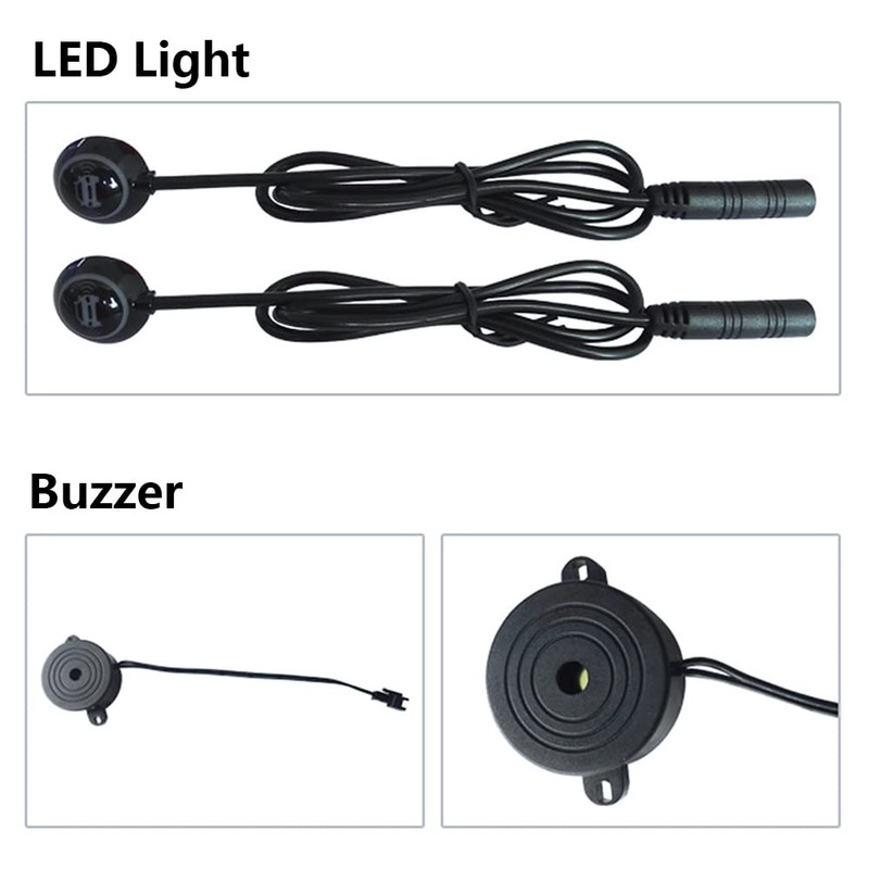 TOTMOX Ultrasonic Blind Spot Detection System Sensor Car Monitoring BSD