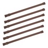 Spring Curtain Tension Rods, 6 Pack Cupboard Bars Tensions Rods