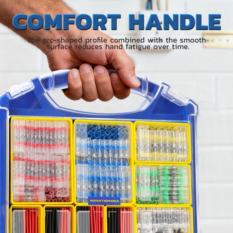 haisstronica 960PCS Solder Seal Connectors Kit with 3:1 Heat Shrink