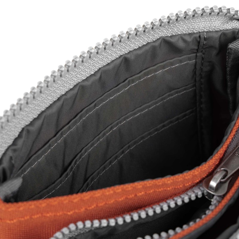 Roka London Carnaby Small Recycled Canvas (Pumpkin)