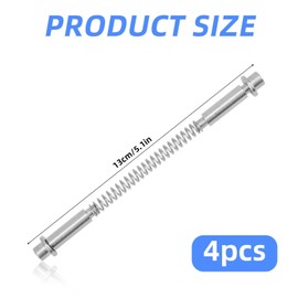 4pcs Storm Door Hinge Pin Kit, Stainless Steel Screen Door Hinge Replacement Compatible with Croft & Other Screen Doors