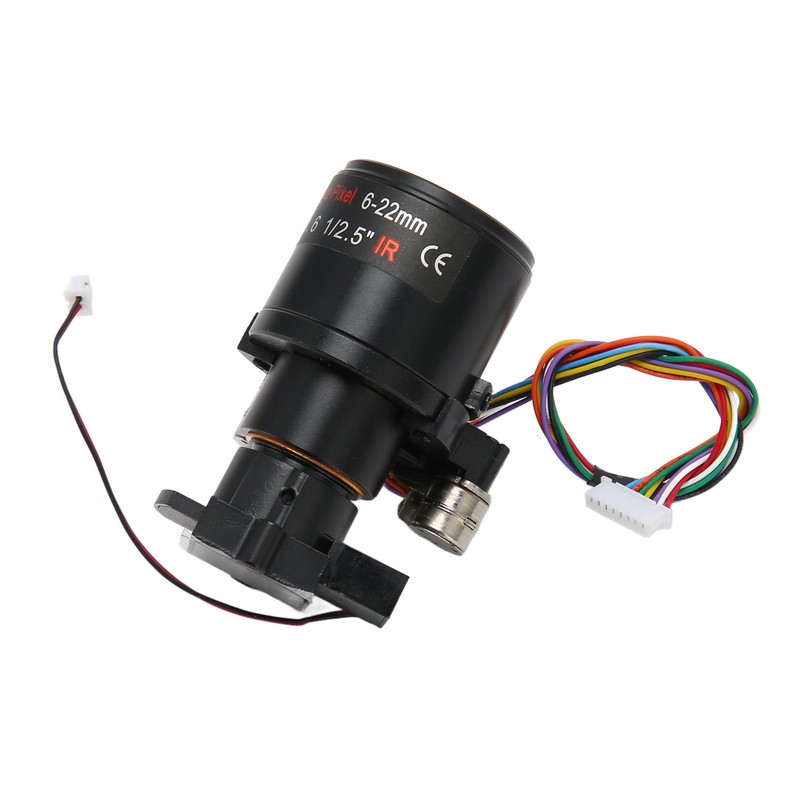 Motorized Zoom Lens 6‑22mm 5MP Focal Length High Precision Auto