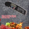 LCD Digital Food Meat Thermometer with Foldable Probe Kitchen Cooking