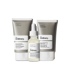 The Ordinary The Daily Set, Daily Skincare Routine with Squalane Cleanser, Hyaluronic Acid 2% + B5, and Natural Moisturizing Factors + HA | Skin Care Set
