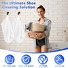 Xinambyh 2Pcs Reusable Shoe Washing Machine Bag for Washer and