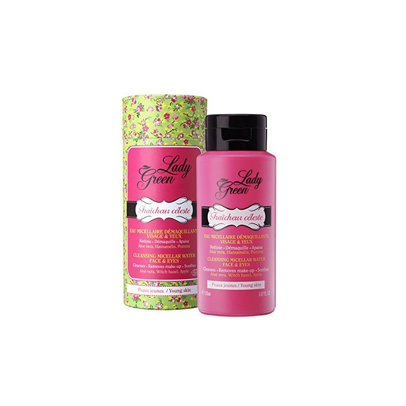 Lady Green Mizellar Cleansing Water "Fraîcheur Céleste 150ml *