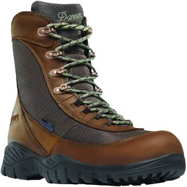 Danner Element 8” Hunting Boots for Men - Waterproof Full-Grain Leather & 900D Nylon with Breathable Lining, Cushion Midsole, and Traction Outsole, Brown - 12 EE