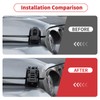 Linskip Hood Latches Aluminum Hood Catch Kit Replacement Compatible with
