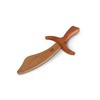 BestSaller 1141 Piraten Entermesser aus Holz, 28cm lang, Natur (1