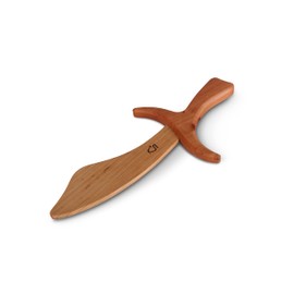 BestSaller 1141 Piraten Entermesser aus Holz, 28cm lang, Natur (1 Stück)