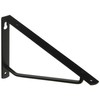 KGYY Industrial Color Arm Shelf Bracket, Black, 240x120