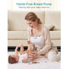 Paruu P20 Hands-Free Electirc Wearable Breast Pump, Strong Suction, Portable