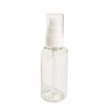 Portable pump dispensing transparent container case plastic pump plastic pump transparent container / 휴대용 펌프 소분 투명용기 케이스 플라스틱펌프 플라스틱펌프 투명용기