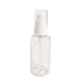 Portable pump dispensing transparent container case plastic pump plastic pump transparent container / 휴대용 펌프 소분 투명용기 케이스 플라스틱펌프 플라스틱펌프 투명용기