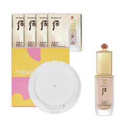 Receive The Whoo Cheongidan Hwahyeon Essence Foundation No. 21 (60 sheets) when purchasing a Hanskin refill / 한스킨리필 구매시 더후 천기단 화현 에센스 파운데이션 21호 60매