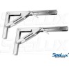 SeaLux Heavy Duty 12" Stainless Steel 90 Degree Folding Brackets