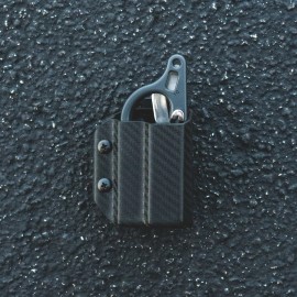 Leatherman Clip & Carry Kydex Multitool Sheath fits Leatherman RAPTOR RESPONSE EMS Shears - Carbon Fiber Brown