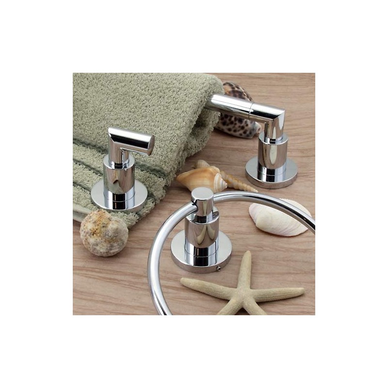 Dynasty Hardware 4024-CM Manhattan Toilet Tissue Holder Polished Chrome