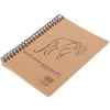 4Pcs Kraft Paper Sketchbook Retro Sketch Pad HandPainted Thick Art