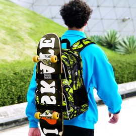 HPJGD 3PCS Boys Backpacks for Boys, Water Resistant Kids Bookbag with Lunch Box, 17" School Bag Set for College Teenagers High Middle Elementary