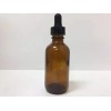 2oz Amber Glass Bottles for Essential Oils with Glass Eye