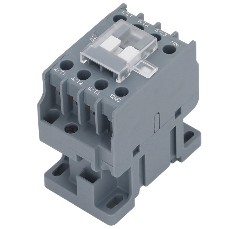 AC Contactor Copper Coil Normally Closed Silver Contact Circuit Switch