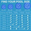 ZAFIED 8' x 8' Air Pool Pillow for Above Ground