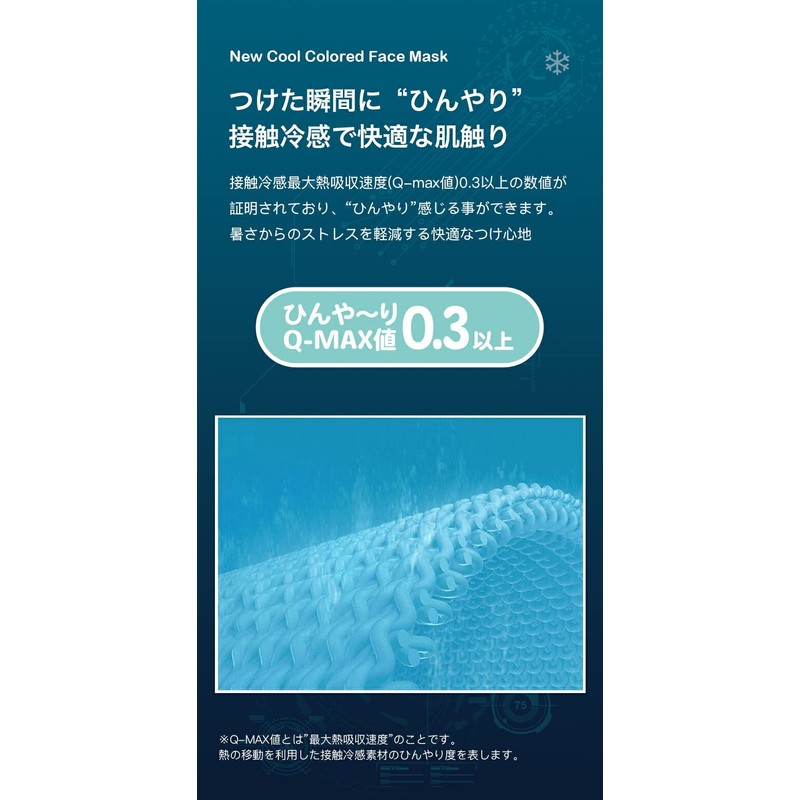 [Bitoway] ビトウコーポレーション 【全国マスク工業会会員】 冷感触 カラー マスク 30枚入 大人用サイズ 男女兼用 (ベージュ)