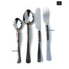 Medieval Eating Utensil Set Silverware Flatware Stainless Steel Fork Spoon