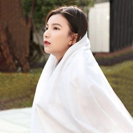 Easy to carry travel essential compressed large bath compressed towel single 5ea