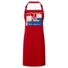 Fabulous Premium-Küchenschürze Rot True Heroes - Arbeiter Industrie Arbeit Helden