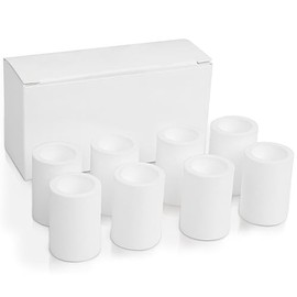 8 Pcs Faucet Filter Purifier Replacement for Kitchen Sink/Bathroom Sink PP Cotton for Faucet Extender Strong Filter Improve Water Conditions Removes Chlorine Fluoride Heavy Metal