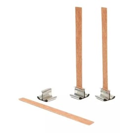 La Brujita Wax Clip Para Pabilos De Madera. 50 Piezas