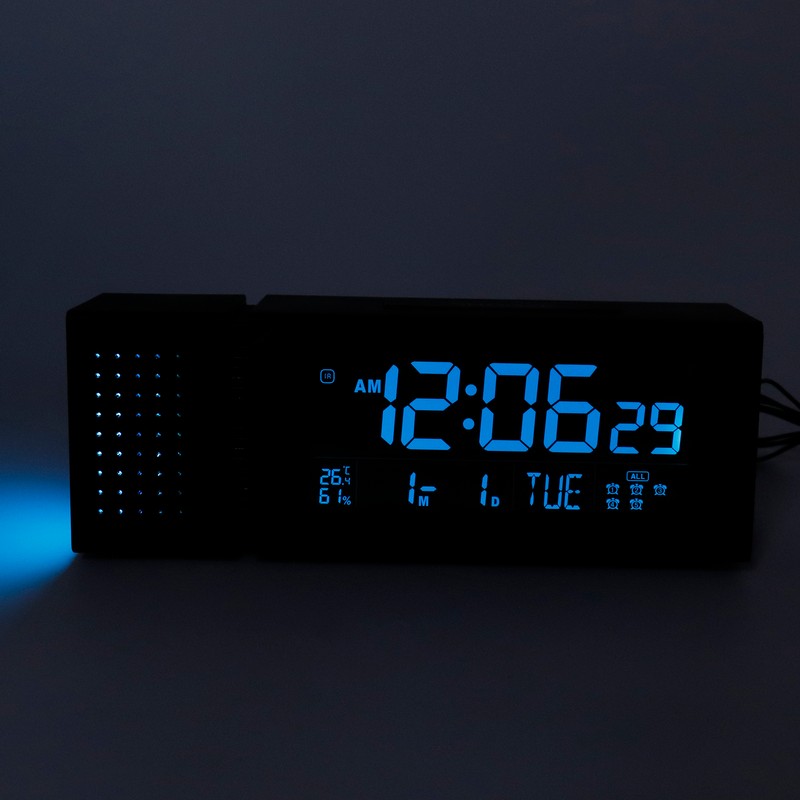 TSP30 Night Light Digital Clock Alarm with FM Radio Temperature
