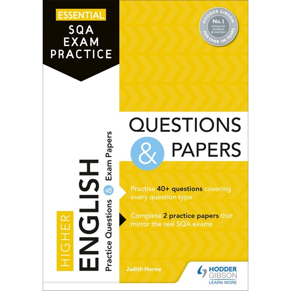 Essential SQA Exam Practice: Higher English Questions and Papers: From
