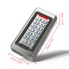 Door Access Control Keypad, Stainless Steel Outdoor IP68 Waterproof, 2000